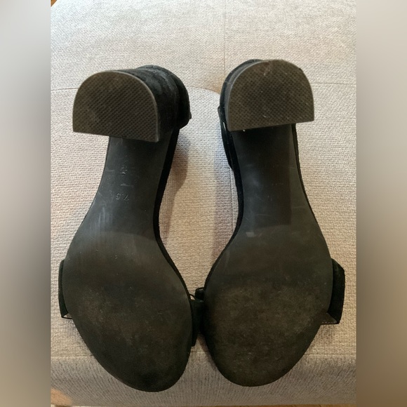 Jeffrey Campbell black high heels sandals, size 7.5. - Picture 3 of 3